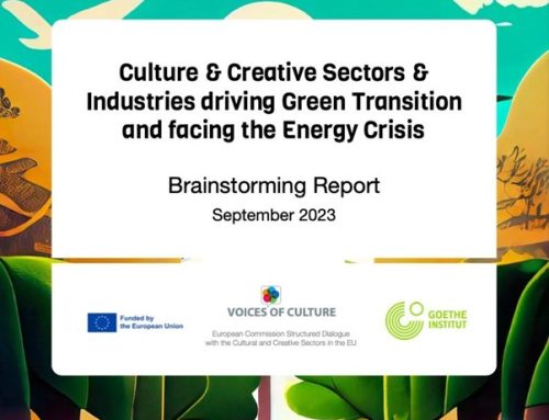 GREENART project – Brainstorming Report on the Culture and Creative Sectors and Industries, the green transition and the energy crisis