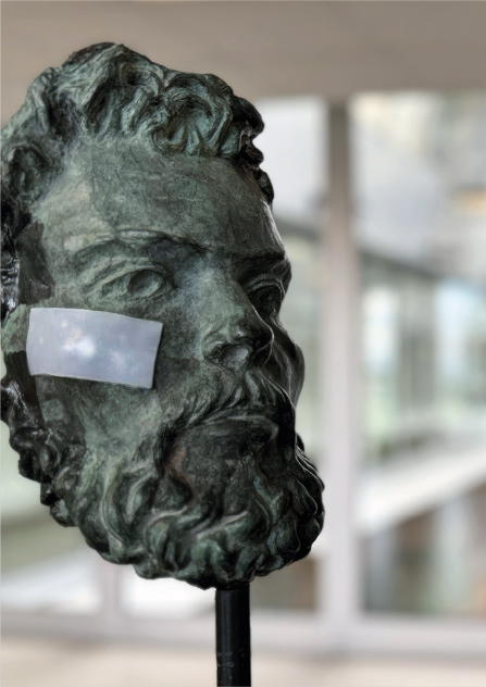 GREENART-Final-Workshop-main-image Statue with GREENART innovative gel applied for cleaning